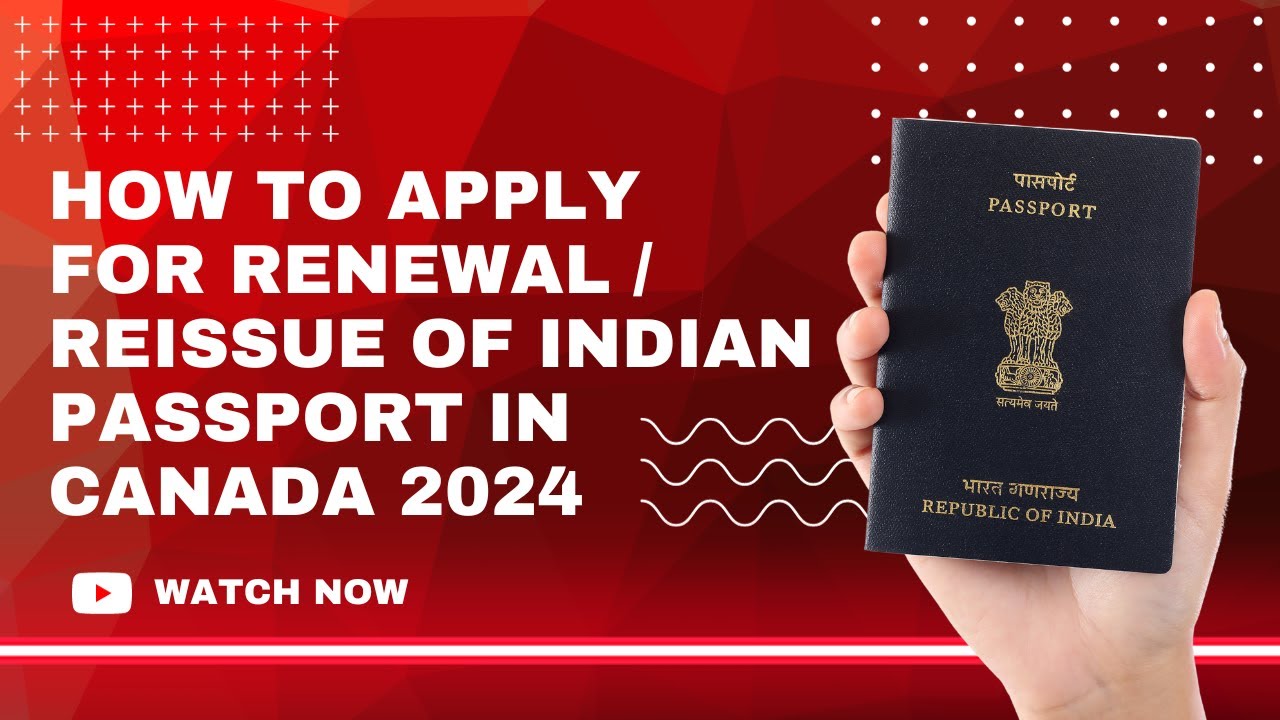 indian passport renewal canada