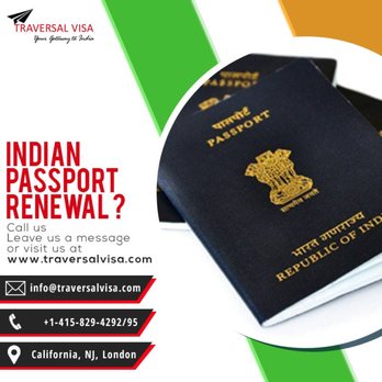 indian passport renewal in california