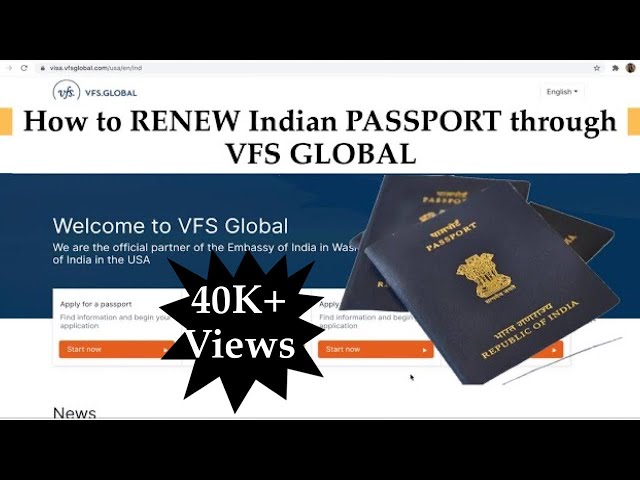 indian passport renewal procedure