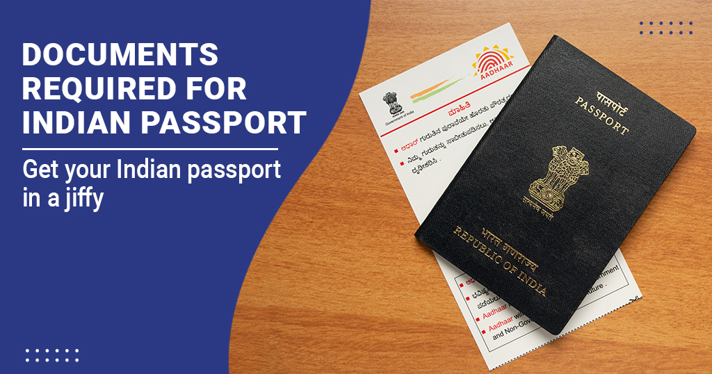 indian passport required documents