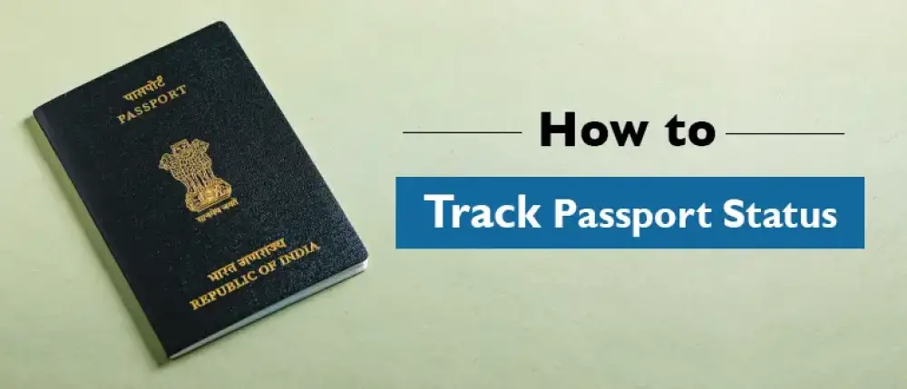 indian passport track application