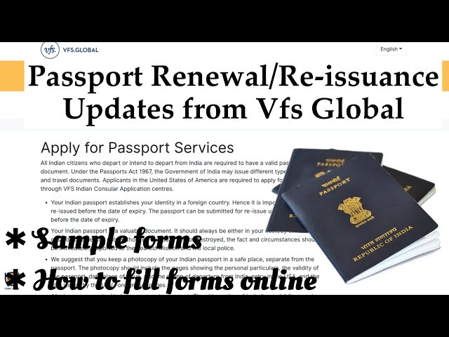 indian passport vfs