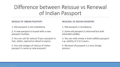 indian passport when to renew