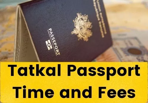 indian tatkal passport fees