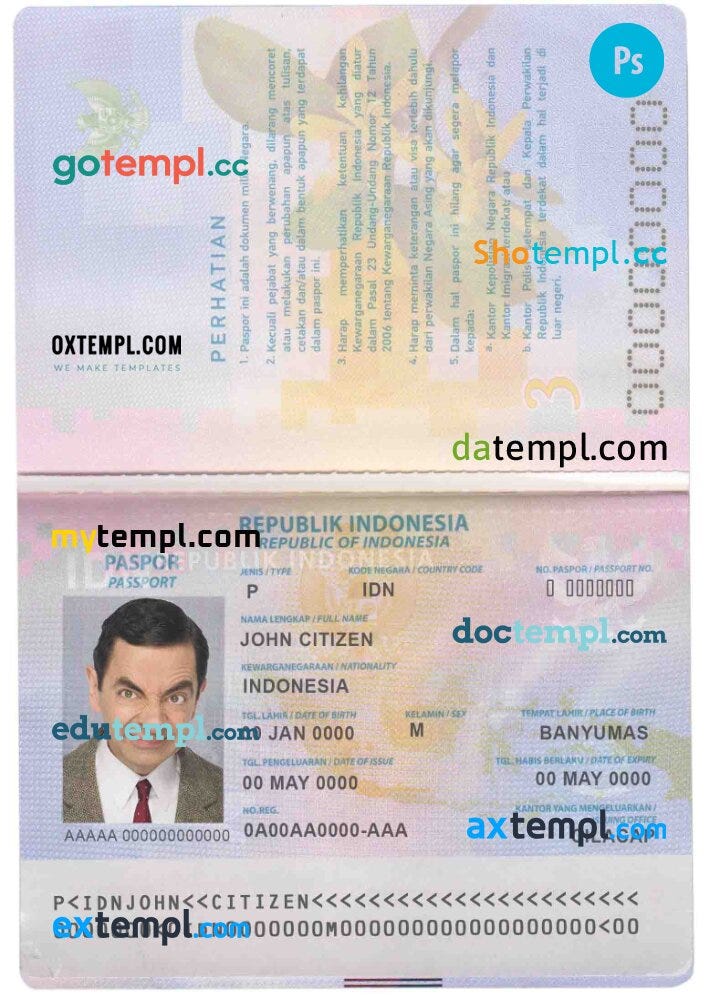 indonesia passport