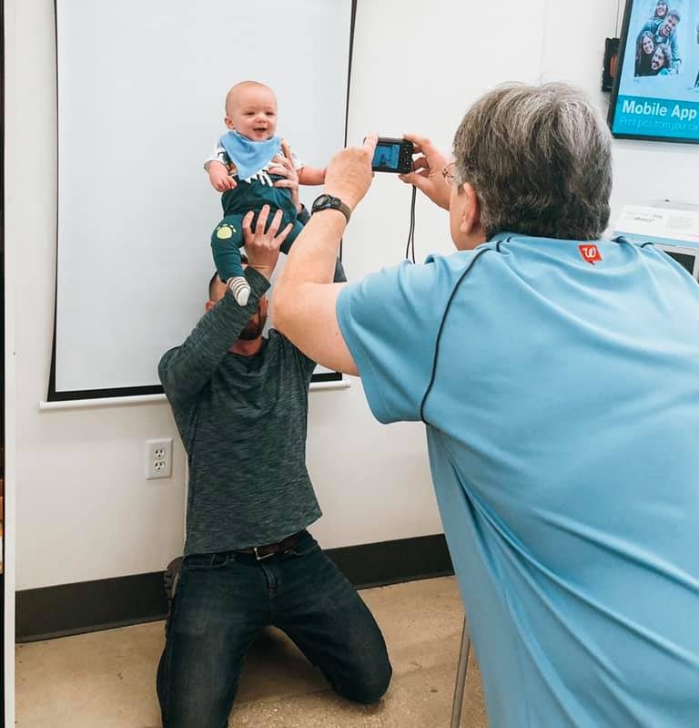 infant passport photo