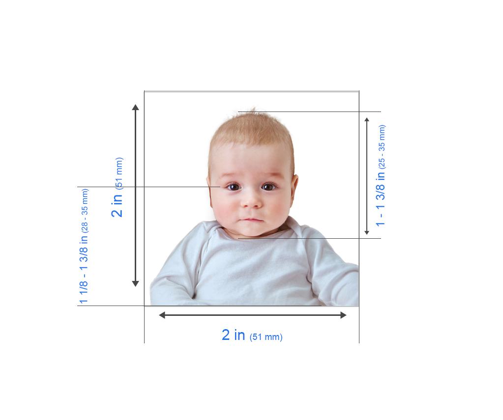 infant passport picture