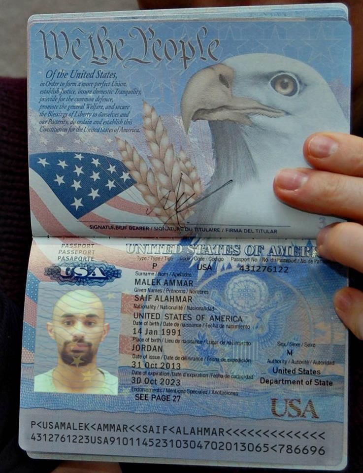 inside real us passport