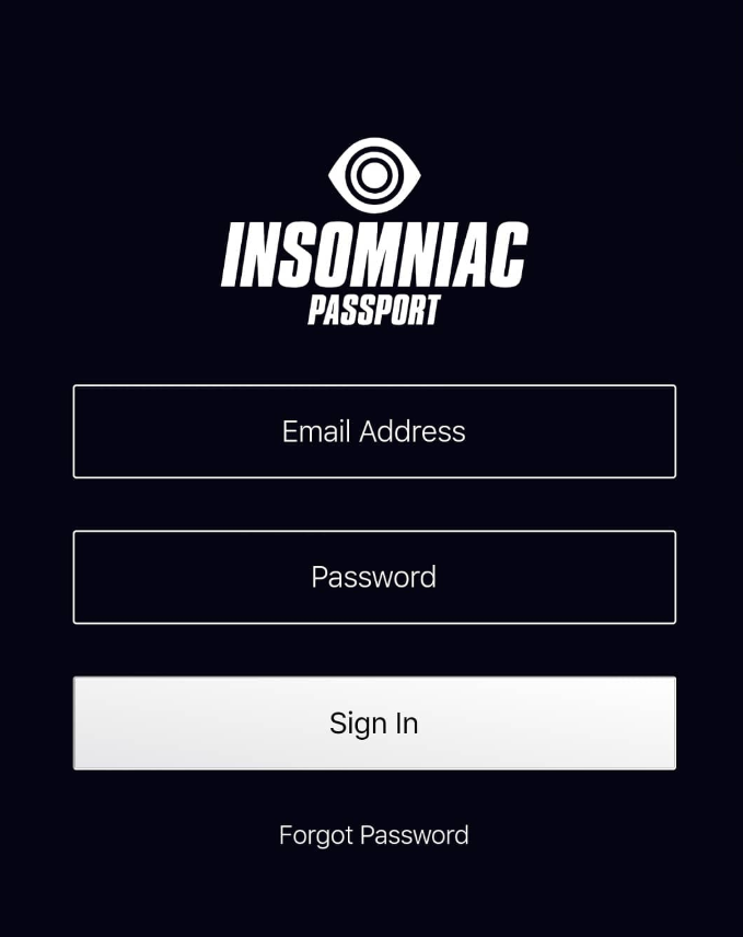 insomniac passport program