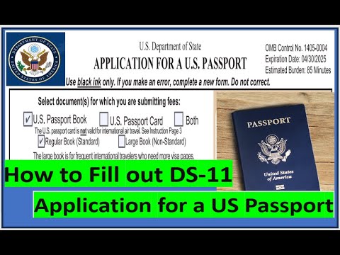 international passport application