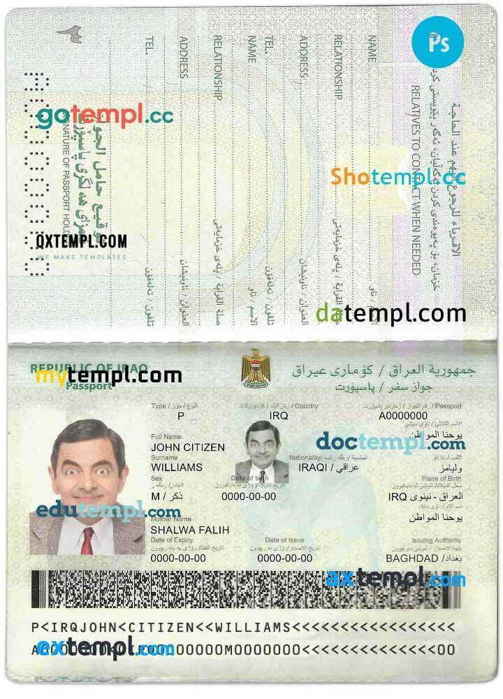 iraqi passport