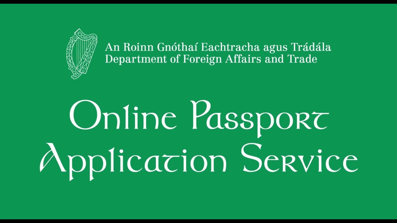 ireland online passport renewal