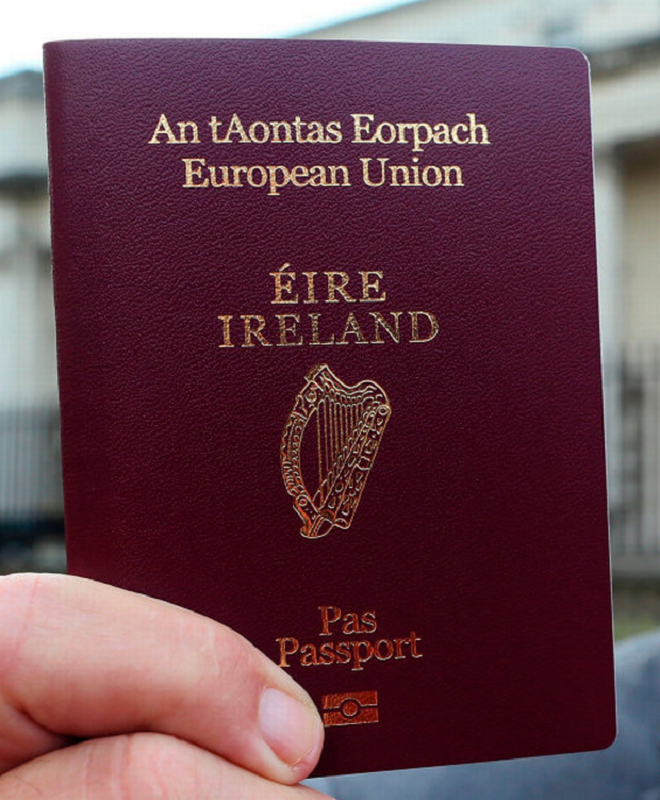 irish online passport