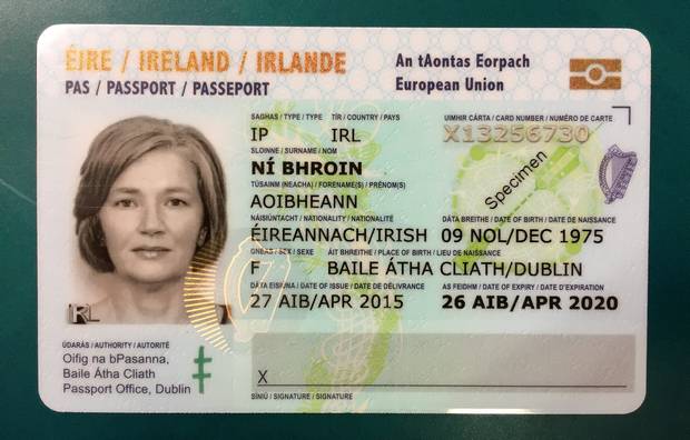 irish passport application online