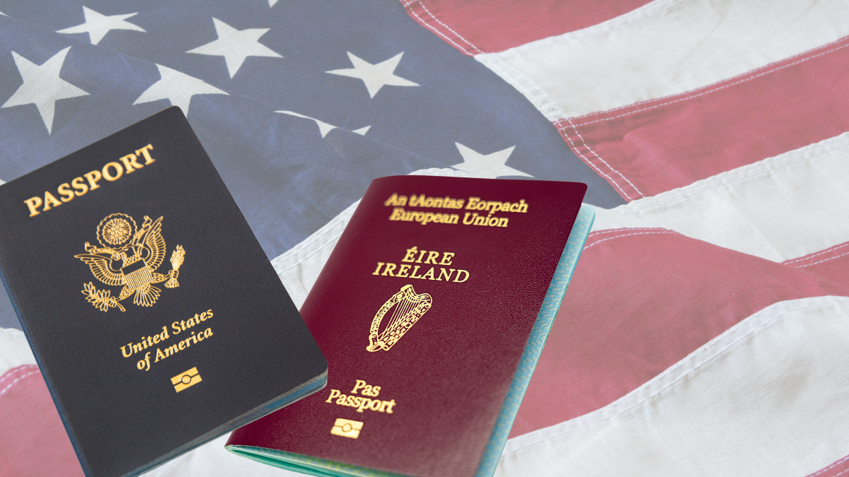 irish passport by descent