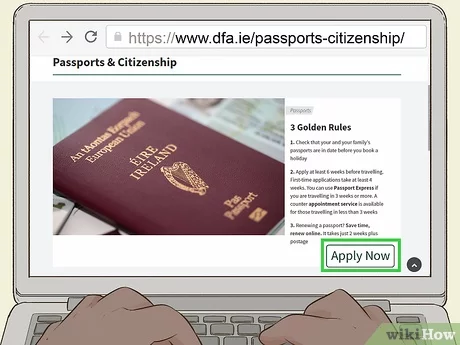 irish passport by descent