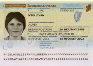 irish passport photo requirements