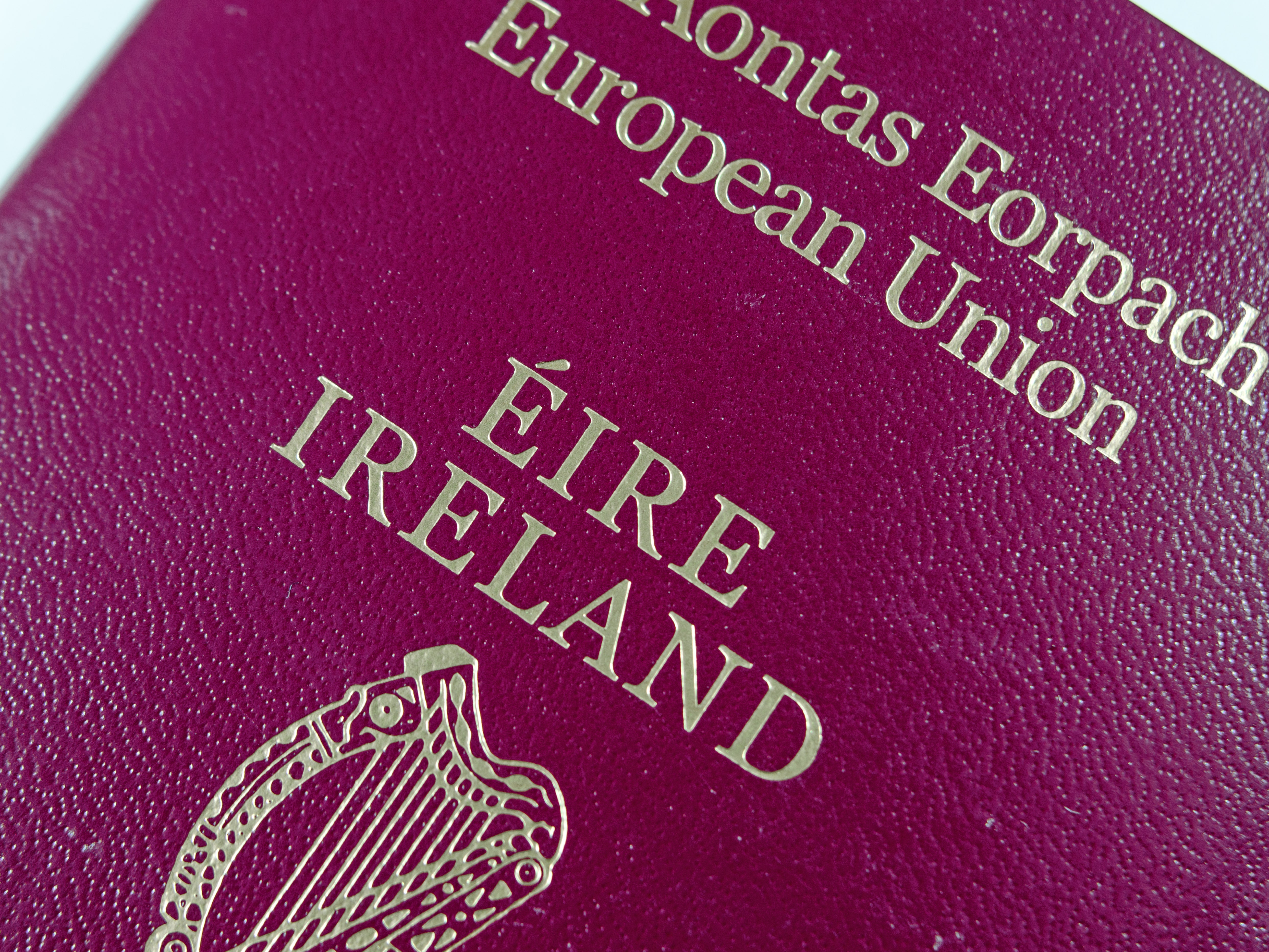 irish passport status