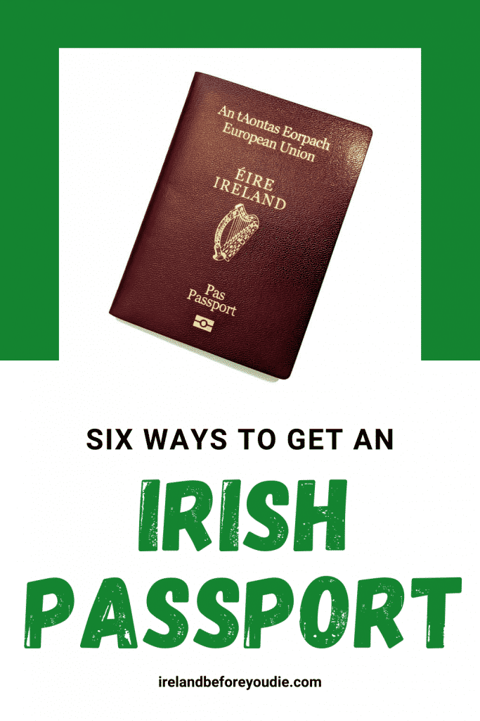 irish passport status