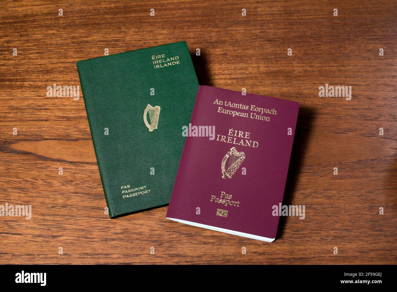 irish passports