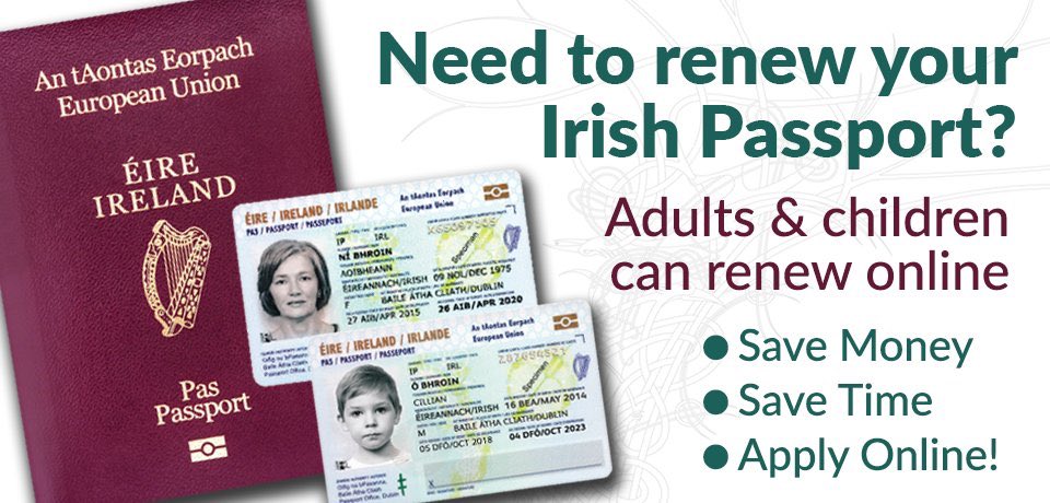 irish renew passport