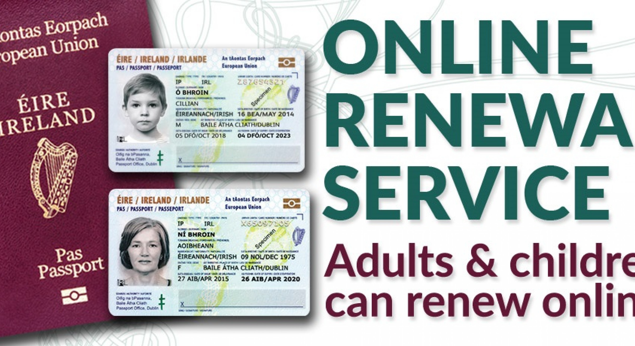 irish renew passport