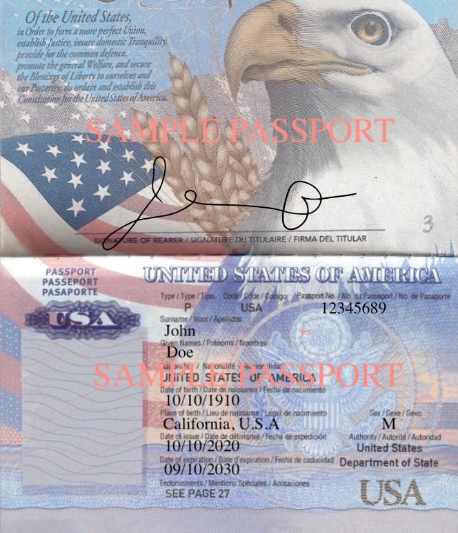 is a visa and a passport the same thing