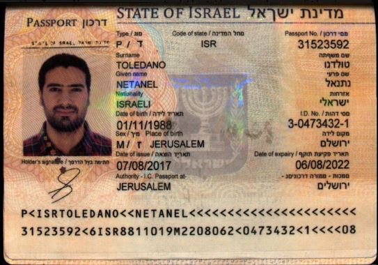 israeli passports