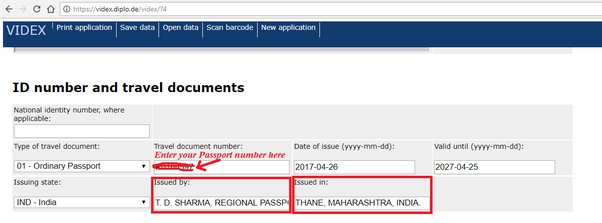 issuing authority for passport in india