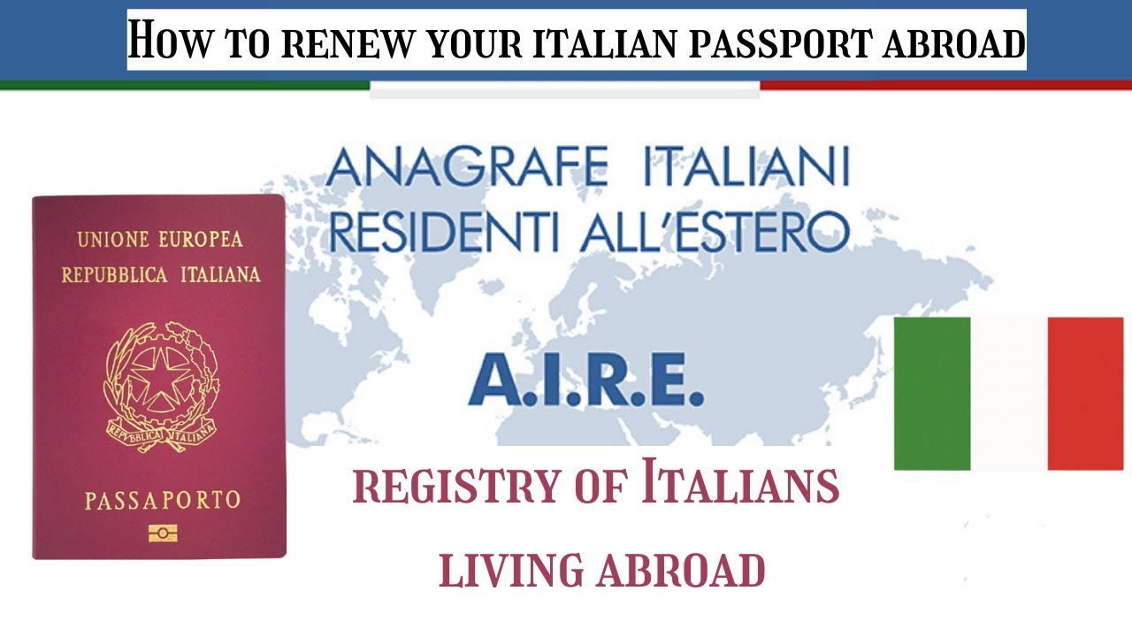 italian passport application