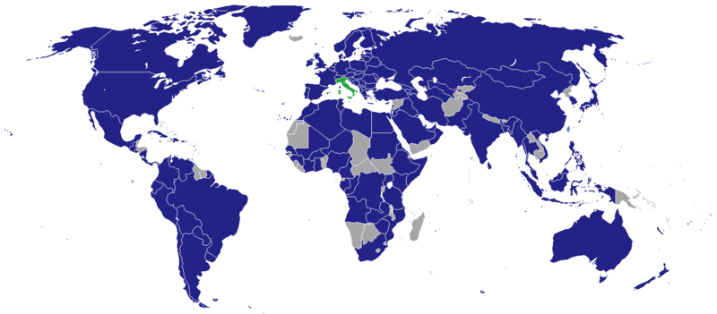 italian passport visa free countries