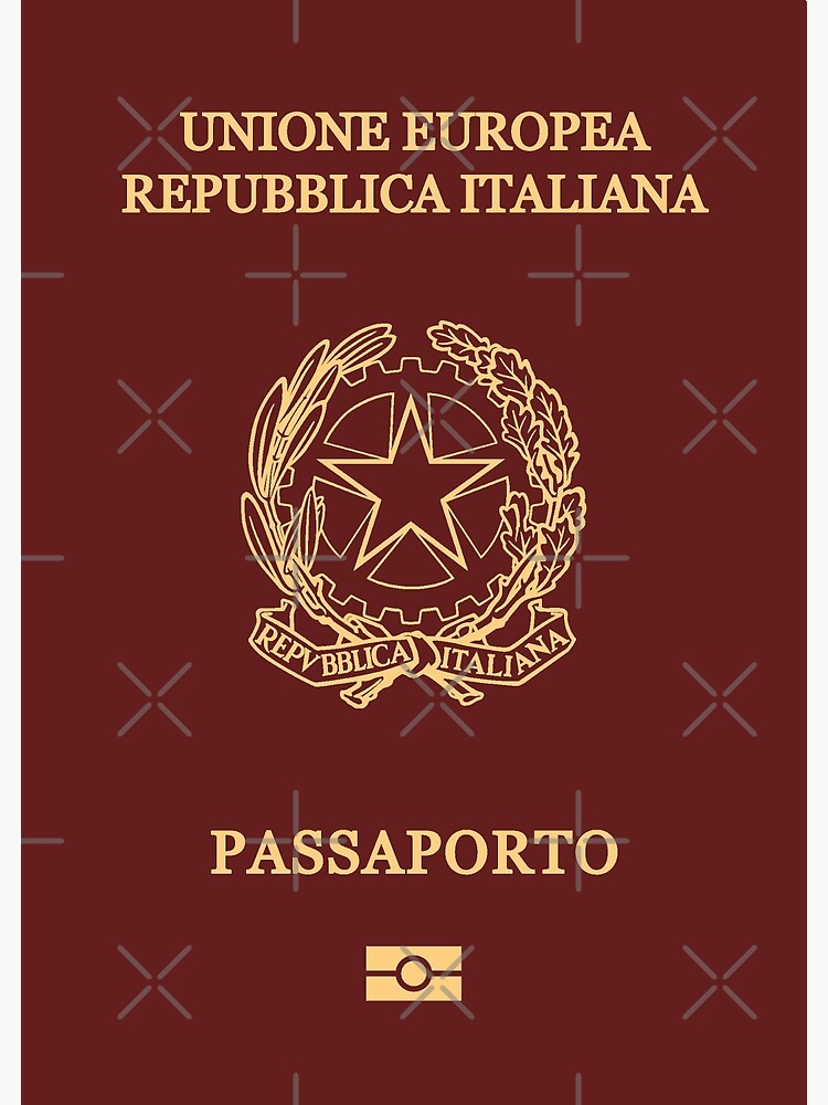 italy passport requirements