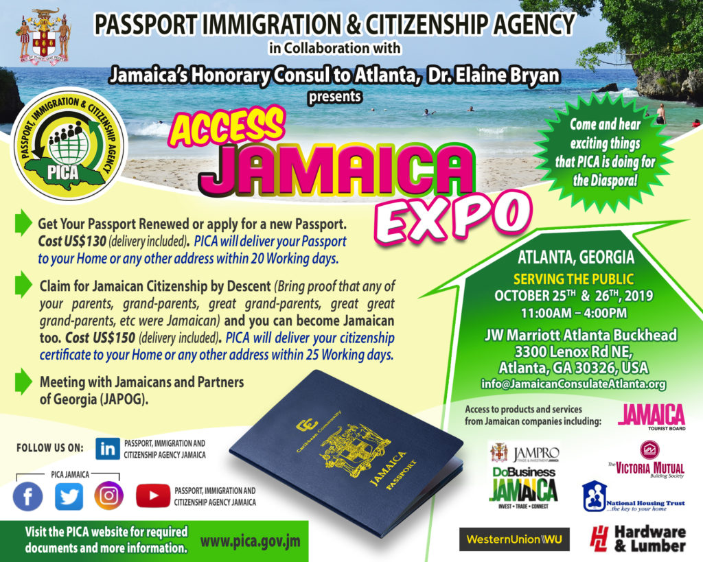 jamaica passport cost