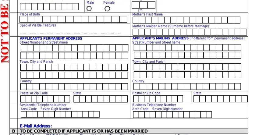 jamaica passport renewal form