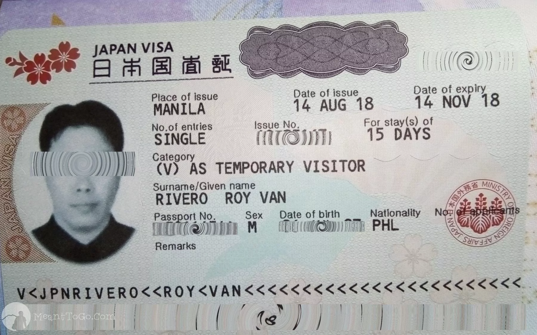 japan passport validity