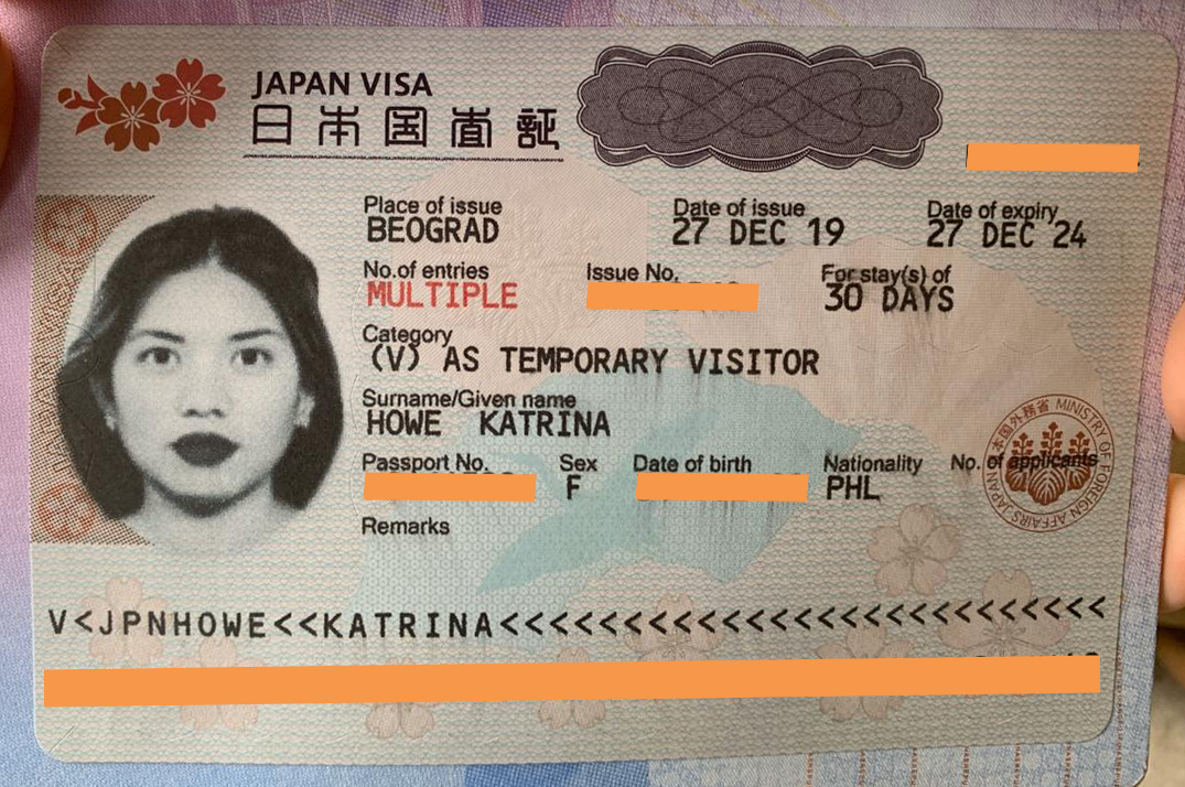 japan passport validity