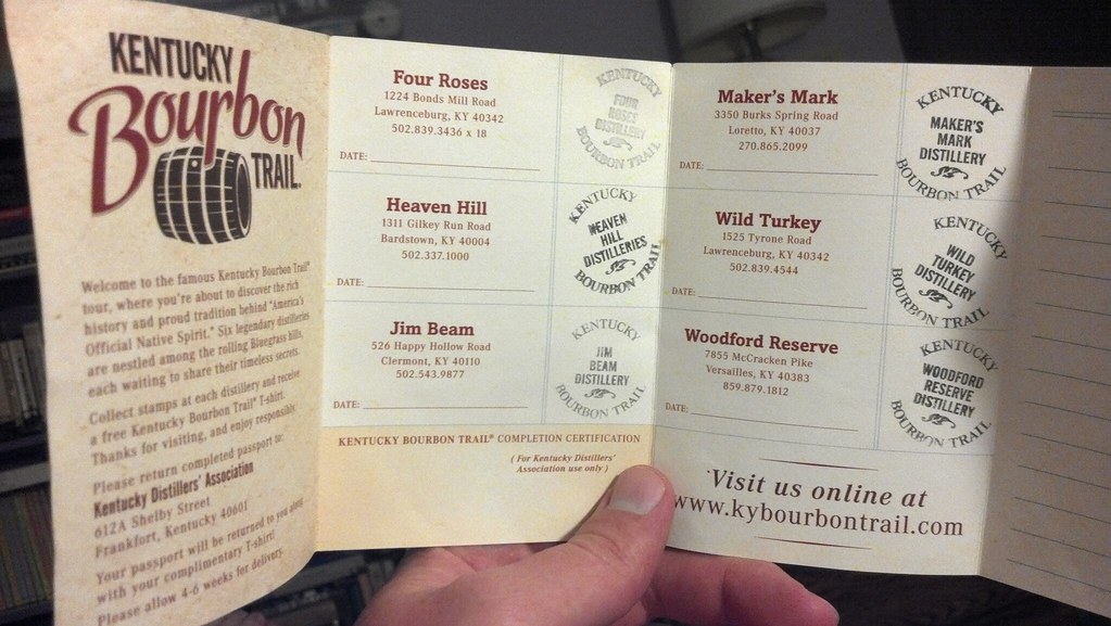 kentucky bourbon trail passport