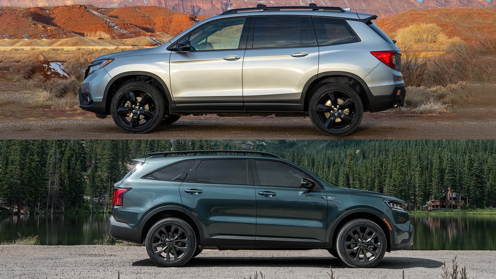 kia sorento vs honda passport