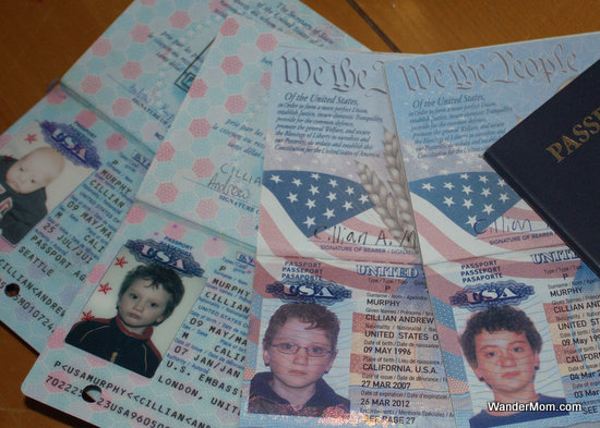 kids passport renewal