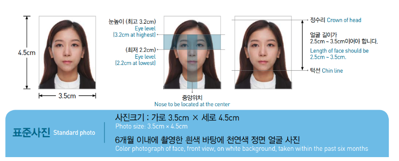 korean passport photo