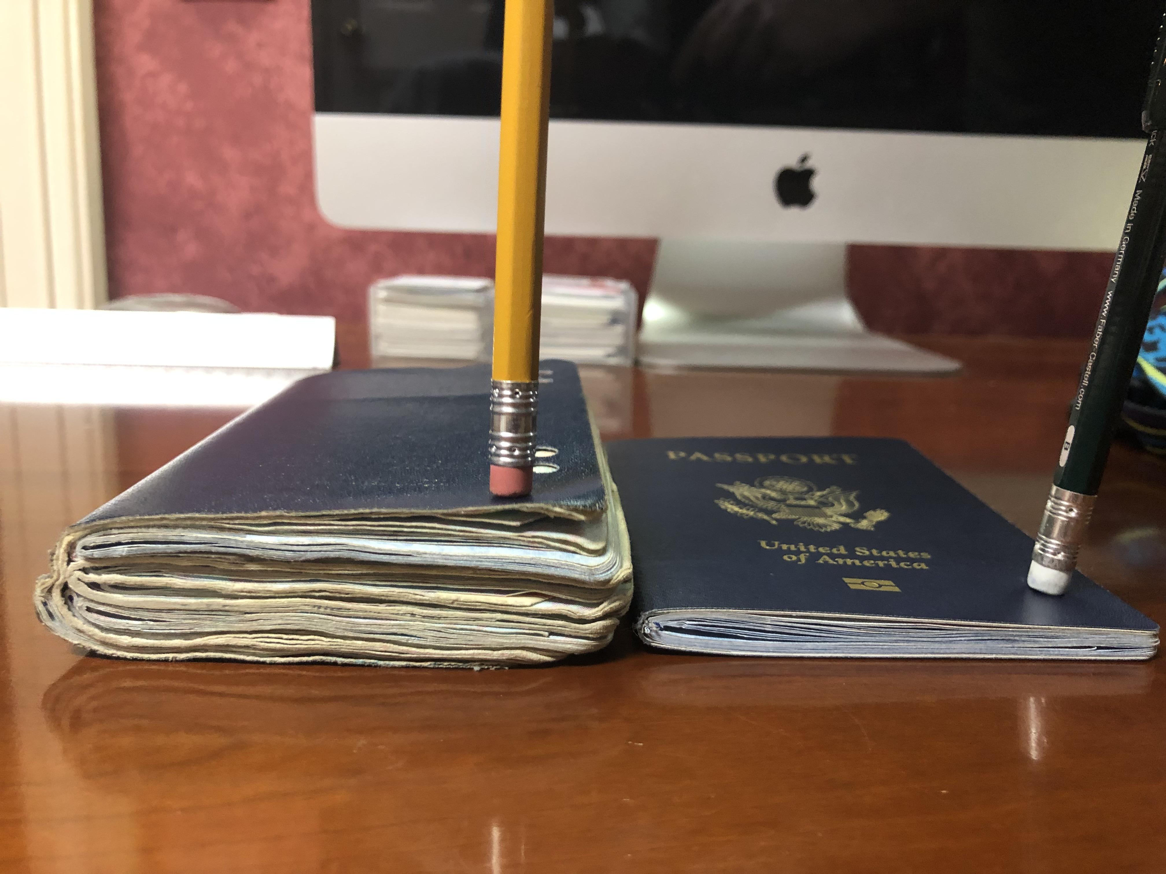 large us passport book