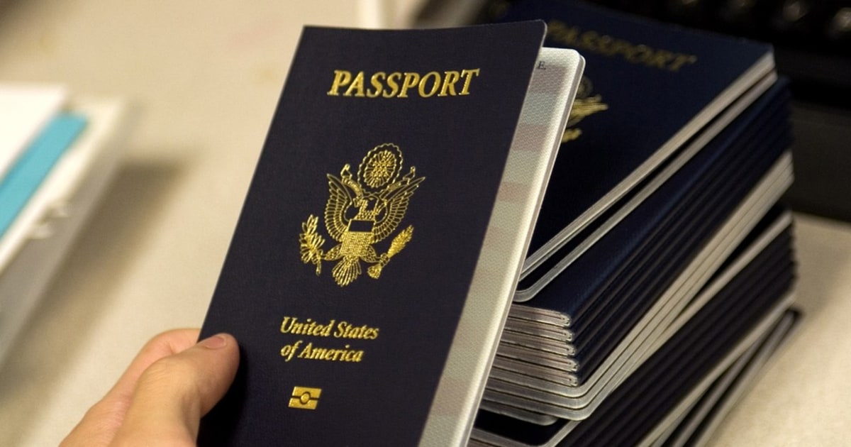 large us passport book