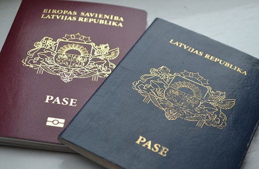 latvian passport