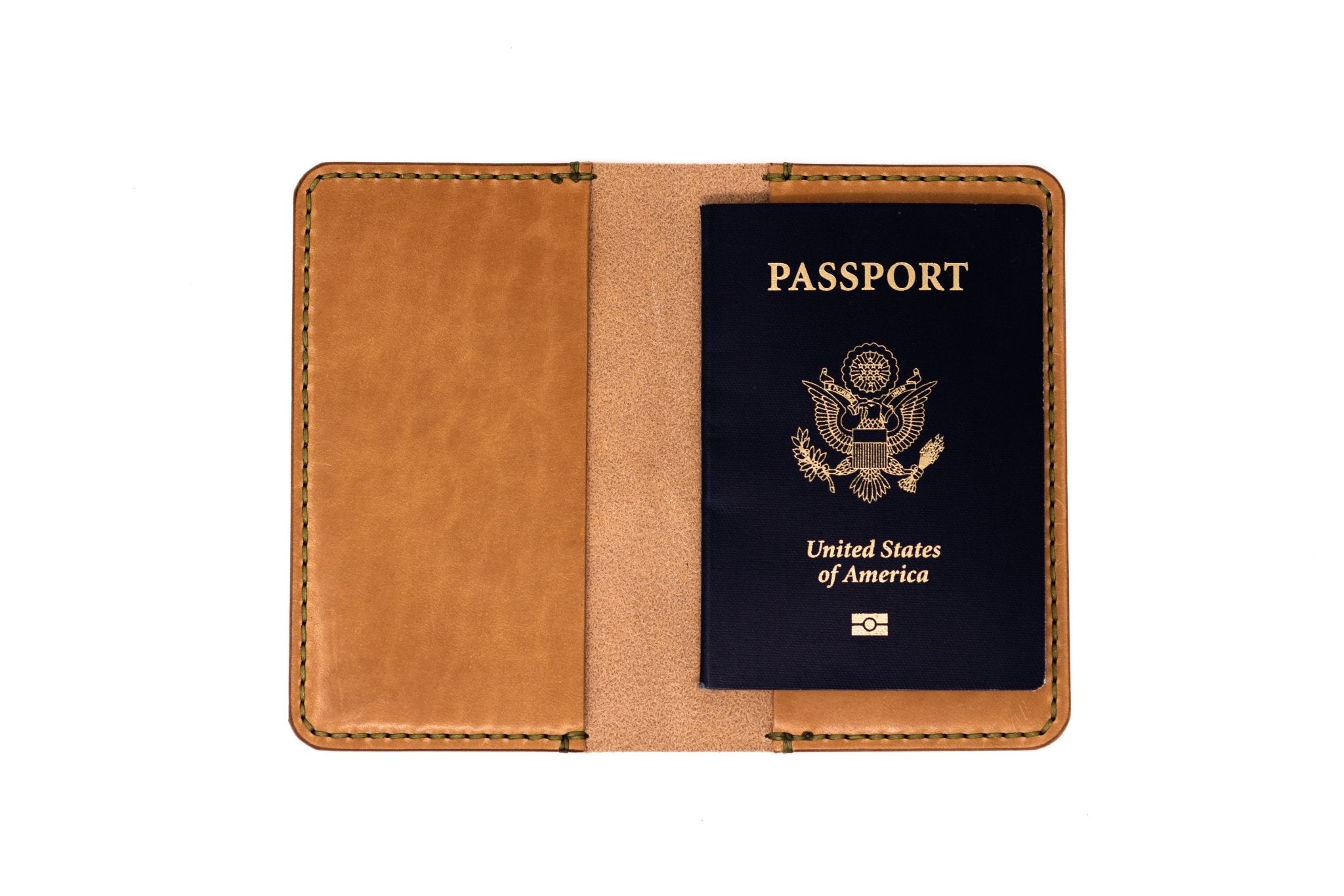 leather passport holder