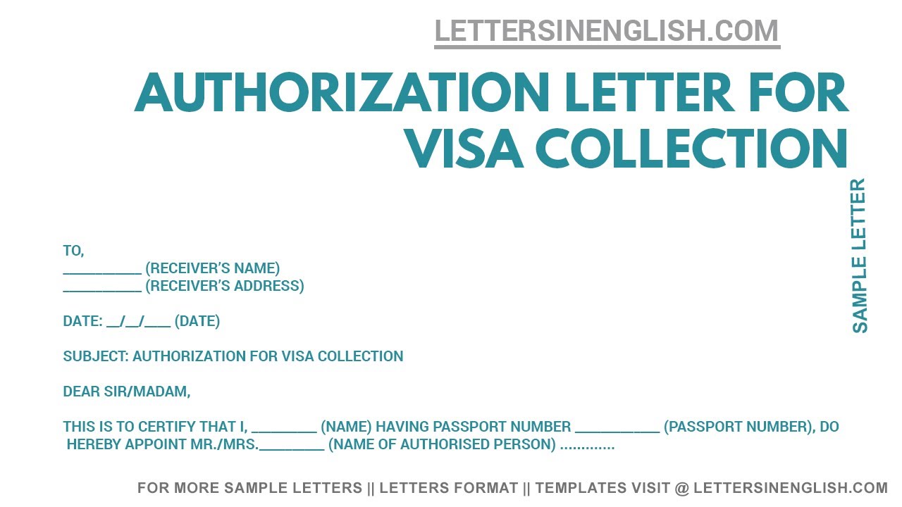 letter of authorization for passport