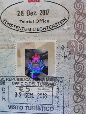 liechtenstein passport stamp