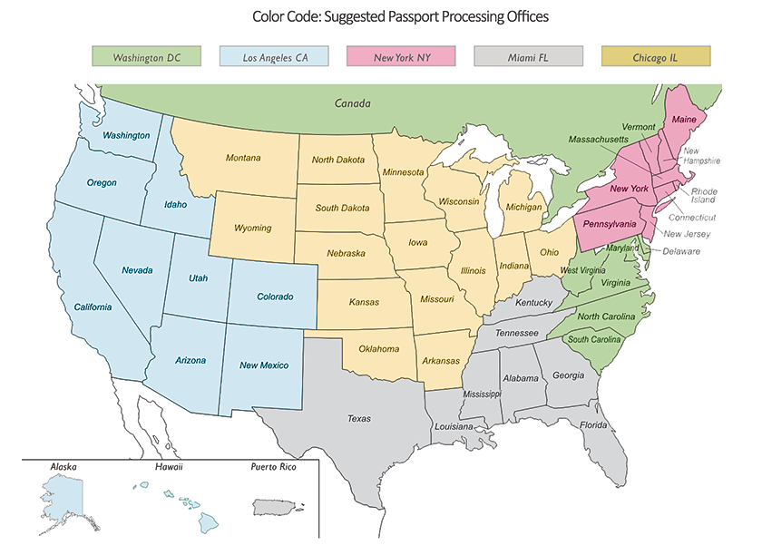 list of passport offices