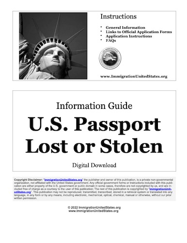 lost a passport usa