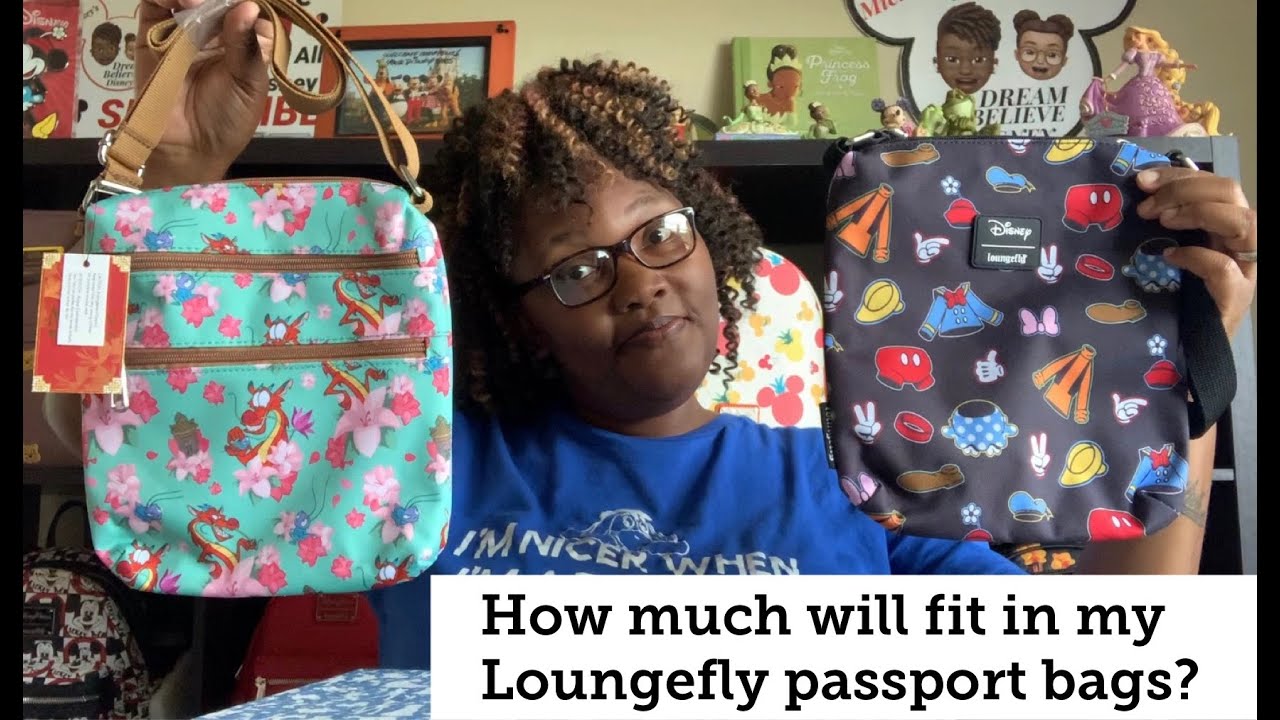 loungefly passport crossbody bag