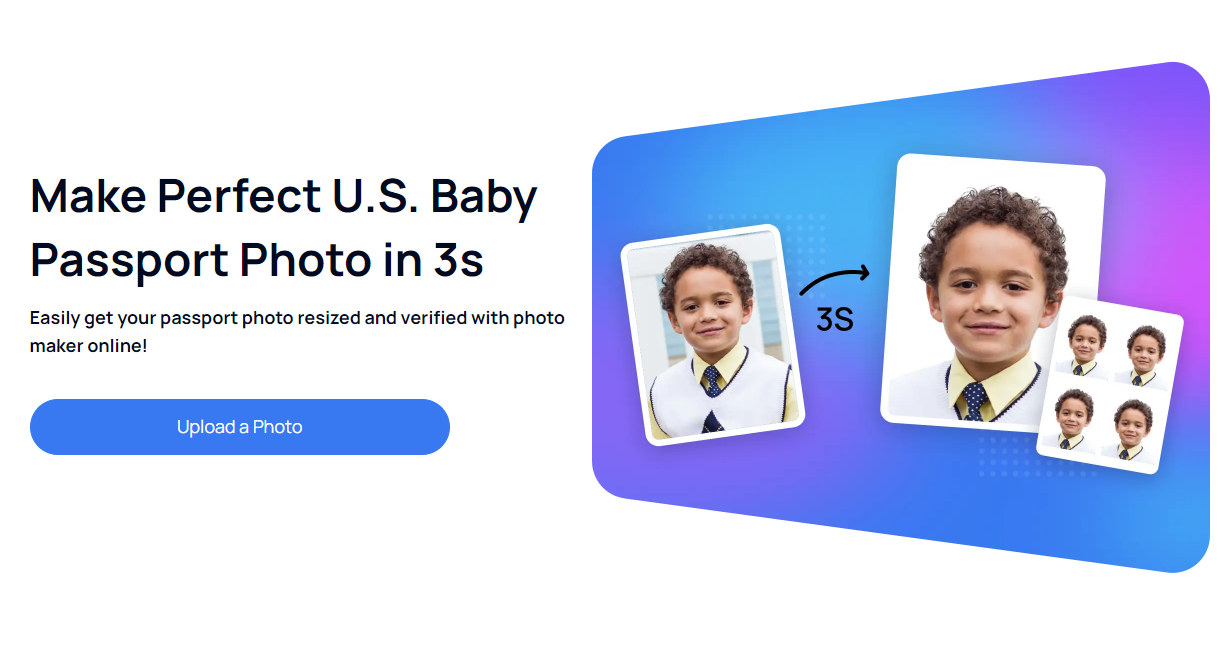 make a photo for passport